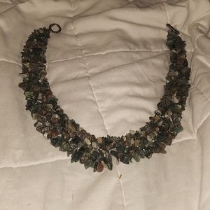 NWOT Traditional AUTHENTIC Moroccan vintage natural hand crafted stoned necklace